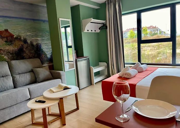 Luxury Singular Blue アパート サンティアゴ・デ・コンポステーラ