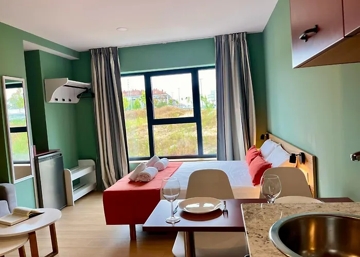 Luxury Singular Blue アパート サンティアゴ・デ・コンポステーラ